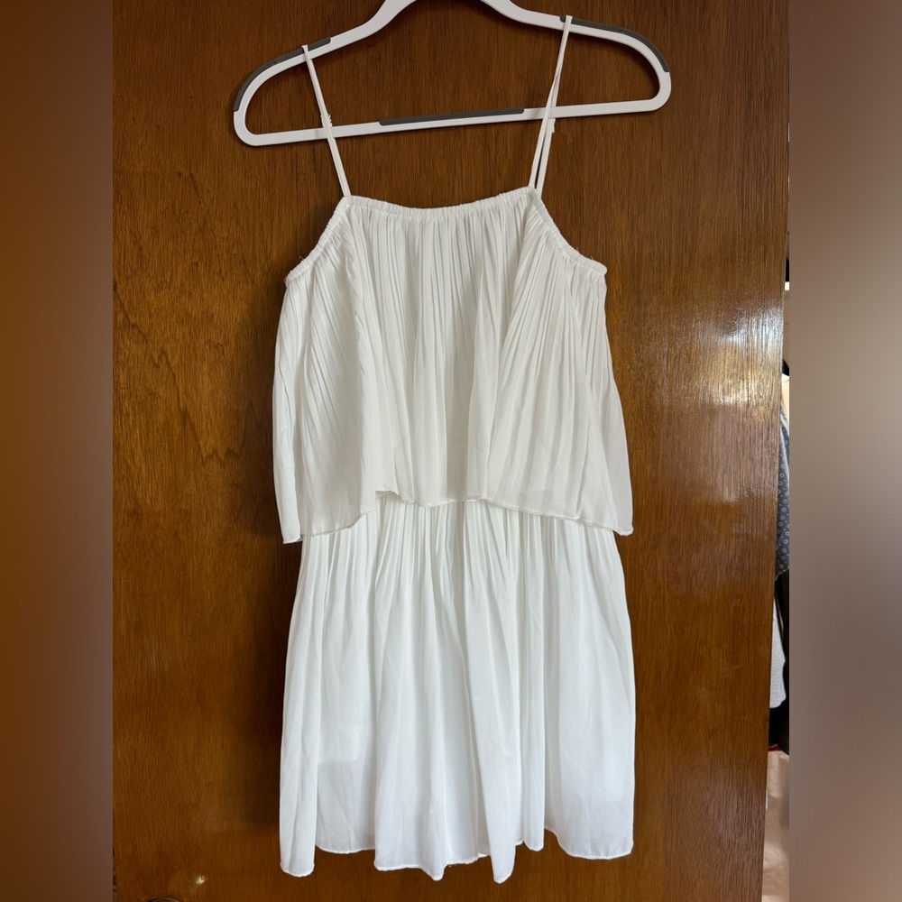 Pretty Garden White Romper - Small